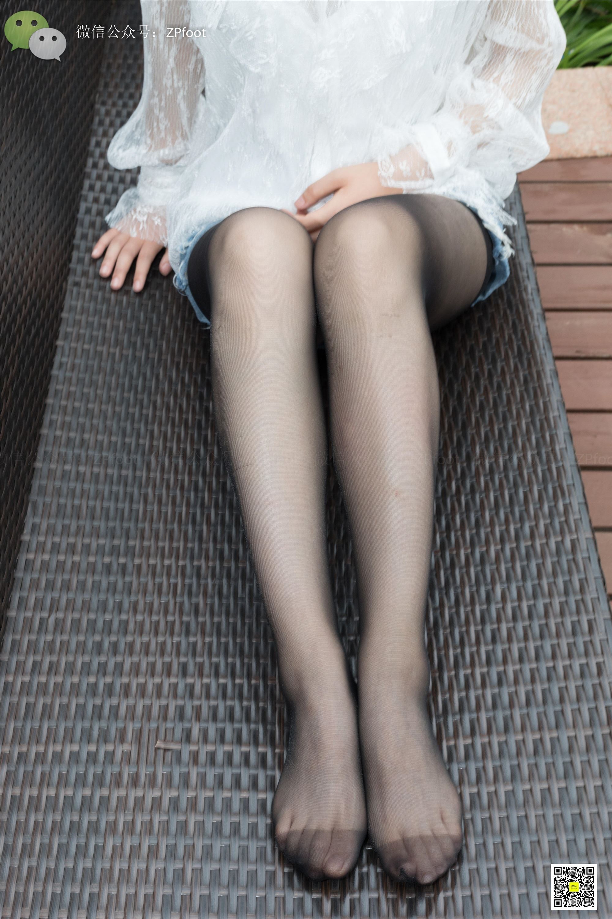 LSS山茶摄影 NO.016 sale的黑丝嫩足